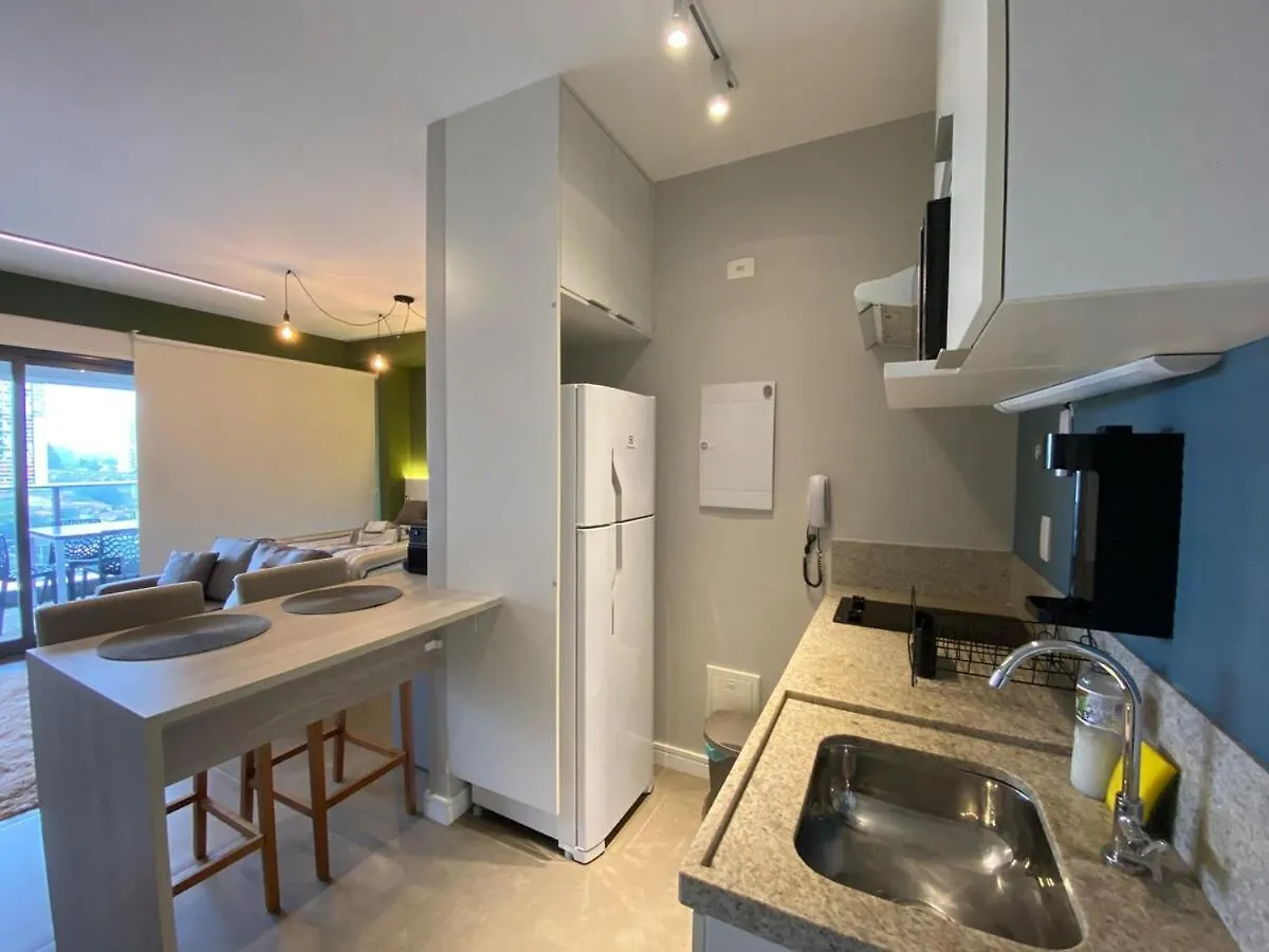 Apartmán Olive Brooklin - O Famoso Studio Do Habitarte Sp São Paulo